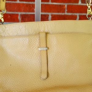 Vintage Brahmin crossbody leather purse